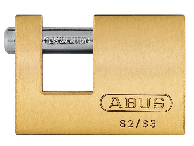 ABUS - Verrou Monobloc en laiton 82/63mm