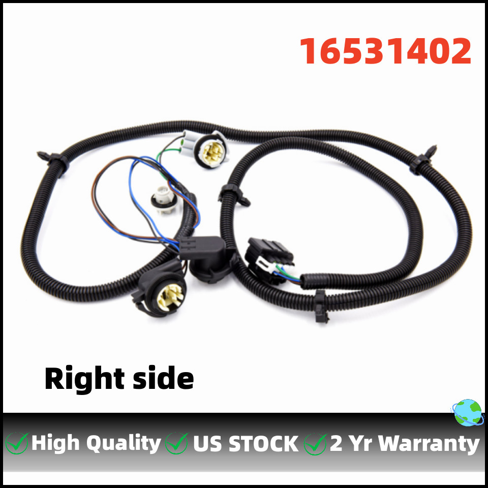 New Rear Passenger Side Tail Light Harness For Chevy Silverado1500 2500 16531402