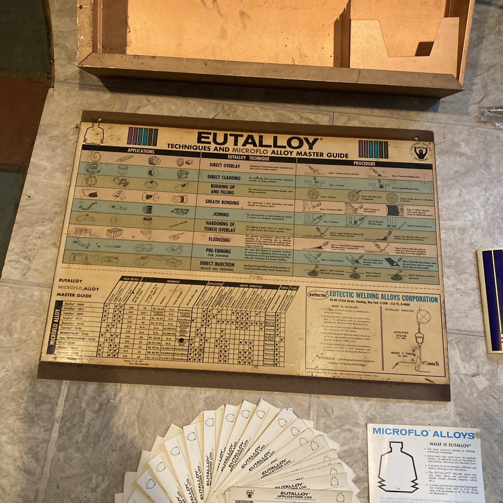 Vintage Eutectic EUTALLOY Torch And Alloy Powder Welding Kit With Nice Case