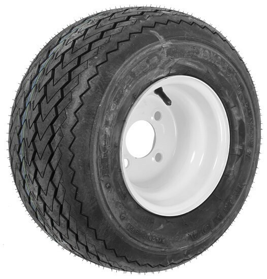 1 NEW Rubber Master 18x8.50-8 Club Car Golf Cart Tire  & 4 hole Wheel 599000