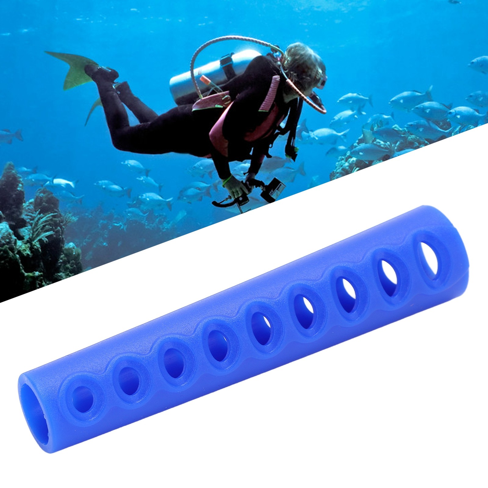 Long Regulator Hose Protector Scuba Diving Vented Regulator Hose Protector