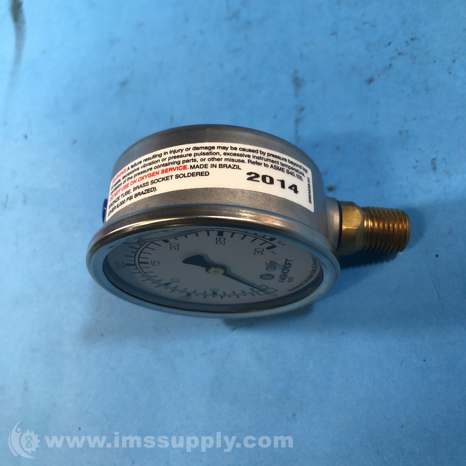 Ashcroft 1008 Pressure Gauge FNIP