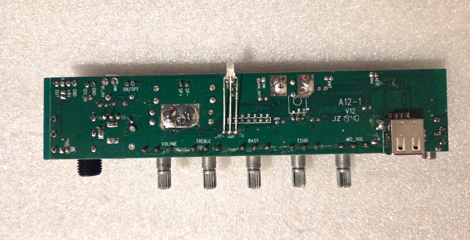 Lenoxx CA350 Amplified Speaker System Volume Control Board