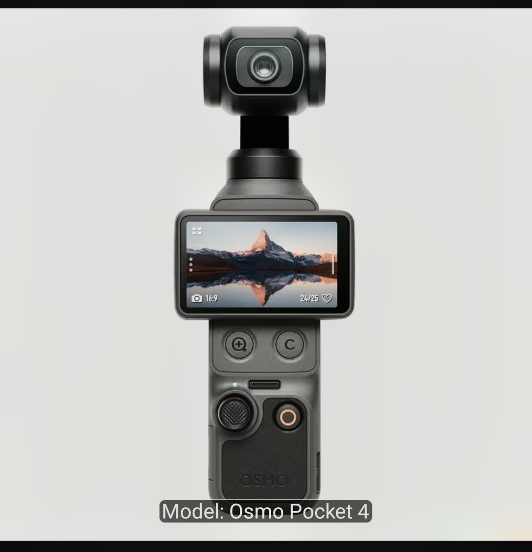 Osmo Pocket 4  4K/6K  Pocket Gimbal Camera