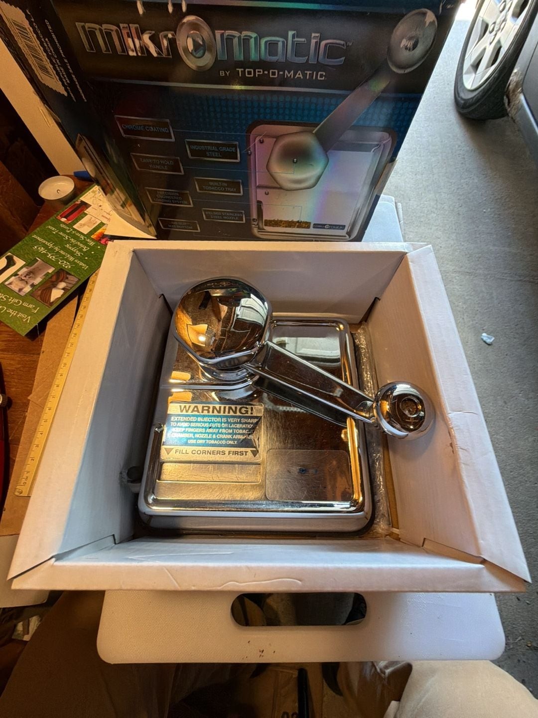 MikrOmatic by Top-O-Matic Cigarette Injector Machine
