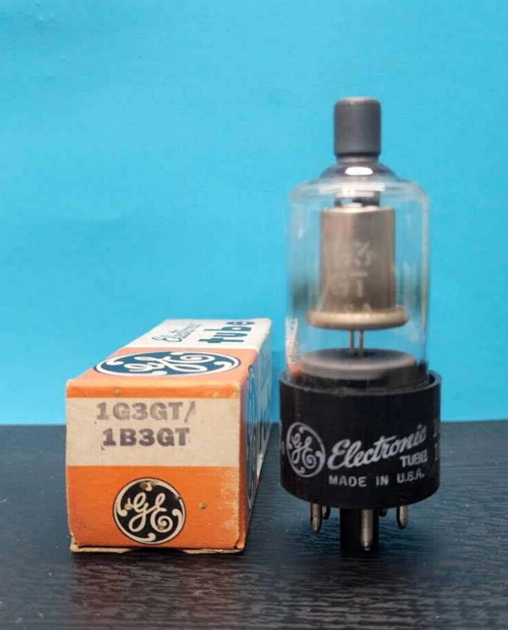 1- GE 1B3GT 1G3GT 1G3GTA Vacuum Tube Tested NOS/NIB Qty. Available Loc. Stock