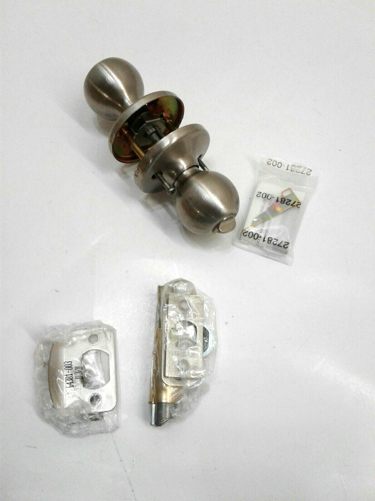 Kwikset V250998.2 400P 15 SMT 6AL RCS Less Key V1 Polo Entry Satin Nickel