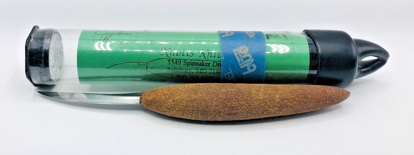 KNOTTS KNIVES WOOD CARVING KNIFE WOODCARVING ORIGINAL rare whittling bird decoy