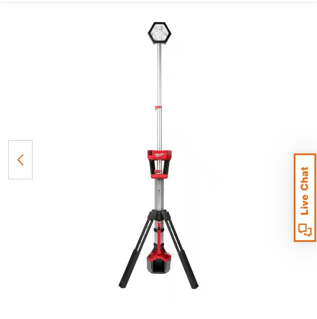 Milwaukee M18 2131-20 18V Lithium-Ion Tower Light