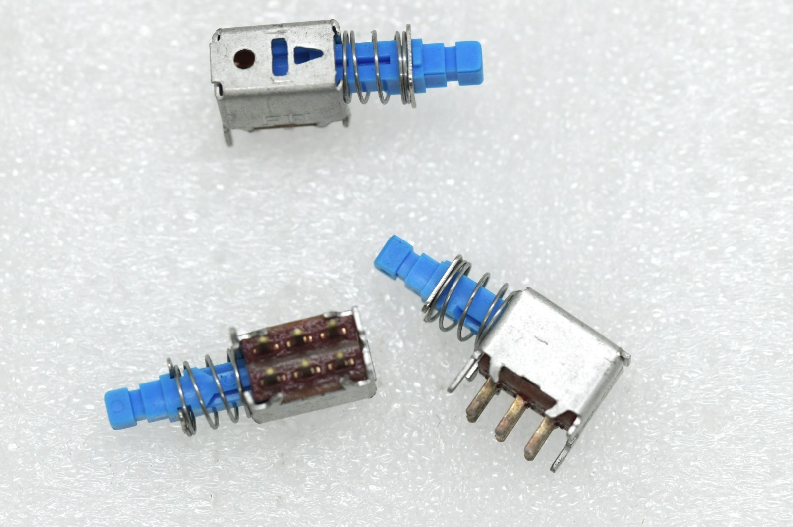1pcs  Push Button Power Switch Blue 6 Pin for Adcom  GTP-450/550/600