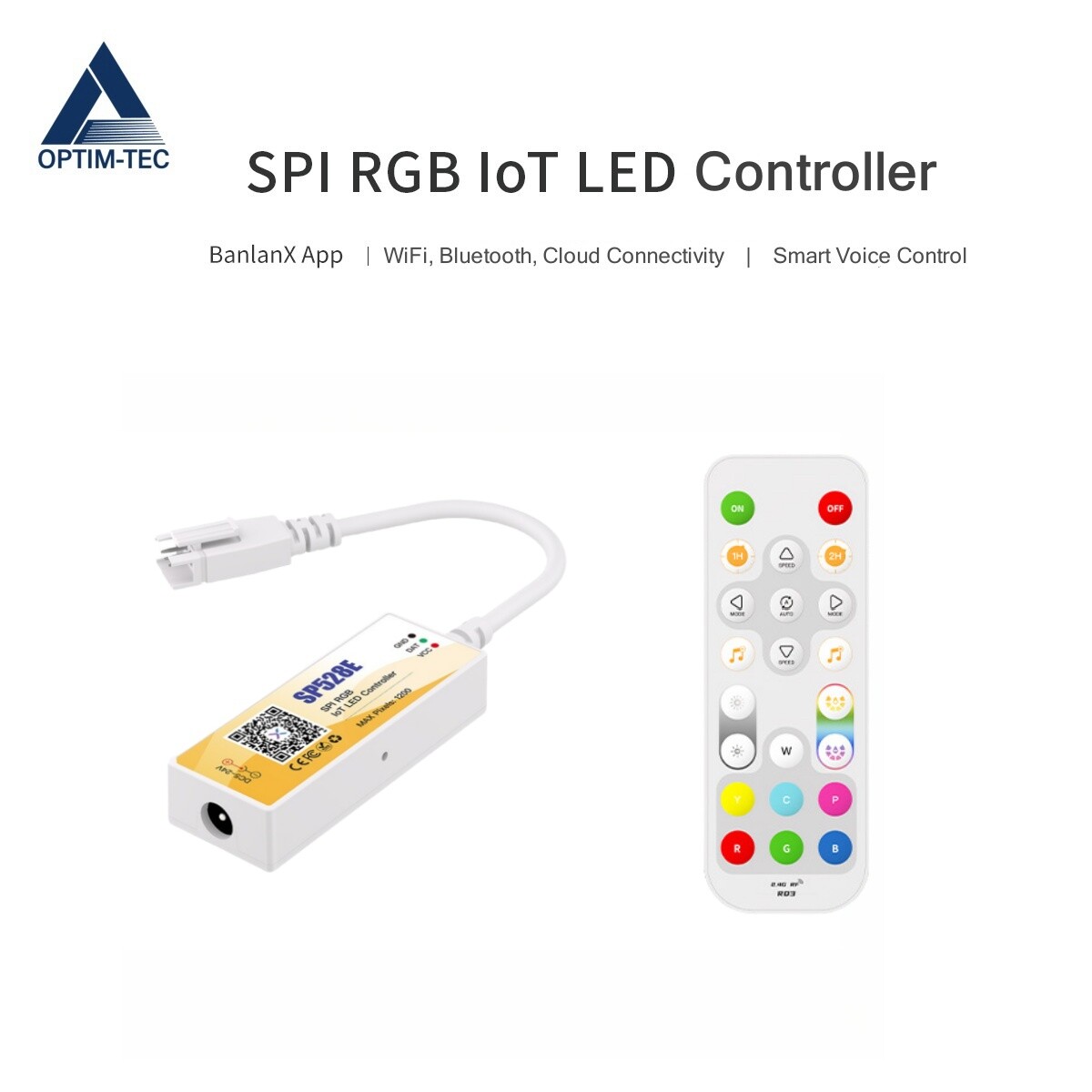 SP528E Magic RGB IoT LED Controller with WiFi / Bluetooth / Smart Voice Control