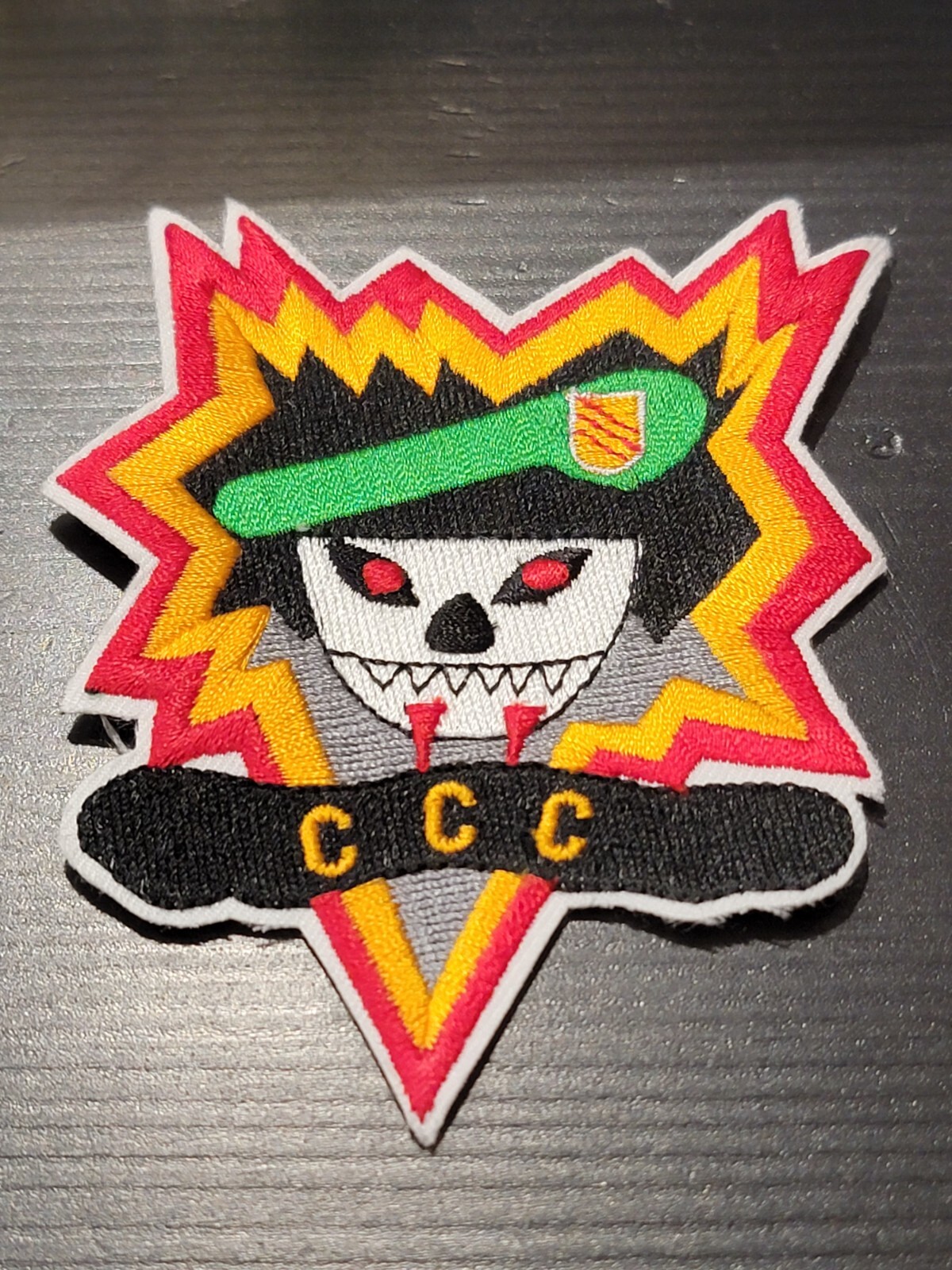 Reproduction US Army Vietnam MACVSOG CCC Patch 850