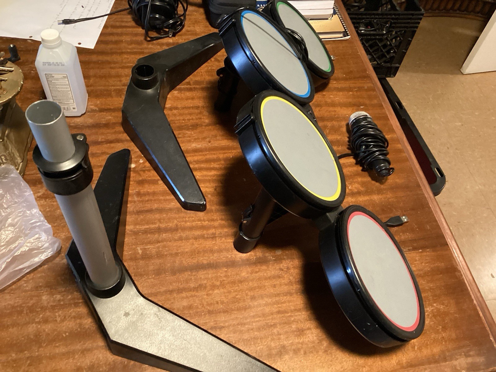 PlayStation Ps2 Ps3 Band Drums Microphone Game