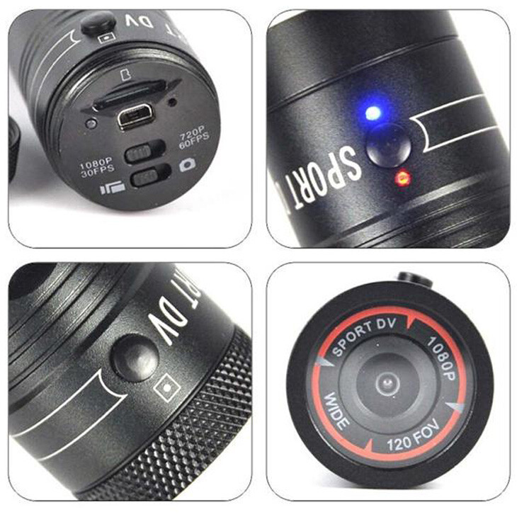 Shotgun Gun Camera 1080P Full HD Action Video Camcorder For Clay Shooting Hunt