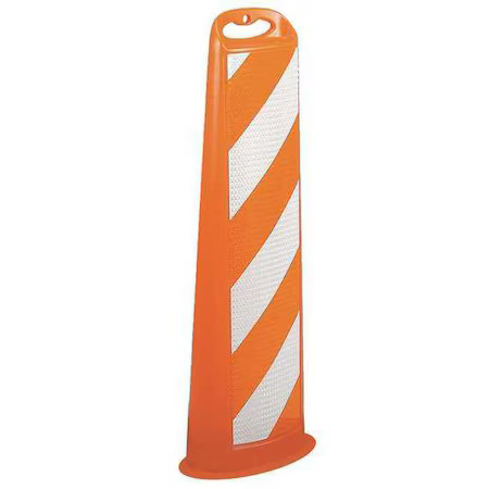 Zoro Select 03-760-Hi Vertical Panel Channelizer, High-Density Polyethylene,