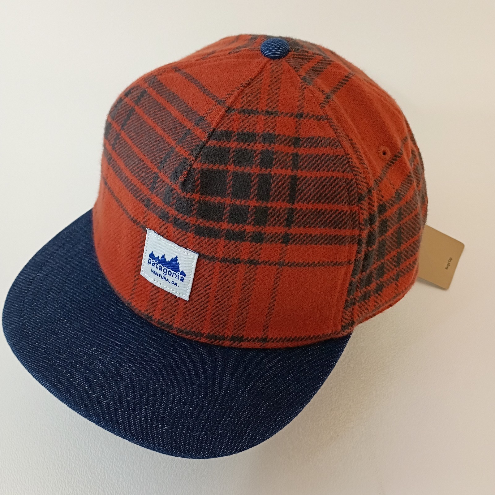 NWT Patagonia Adult Unisex Range Snapback Cap Hat Cascade Burnished Red NEW