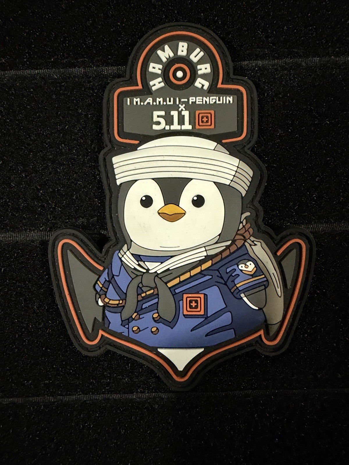 5.11 Tactical M.A.M.U HAMBURG Penguin RARE Patch / LIMITED EDITION ONLY