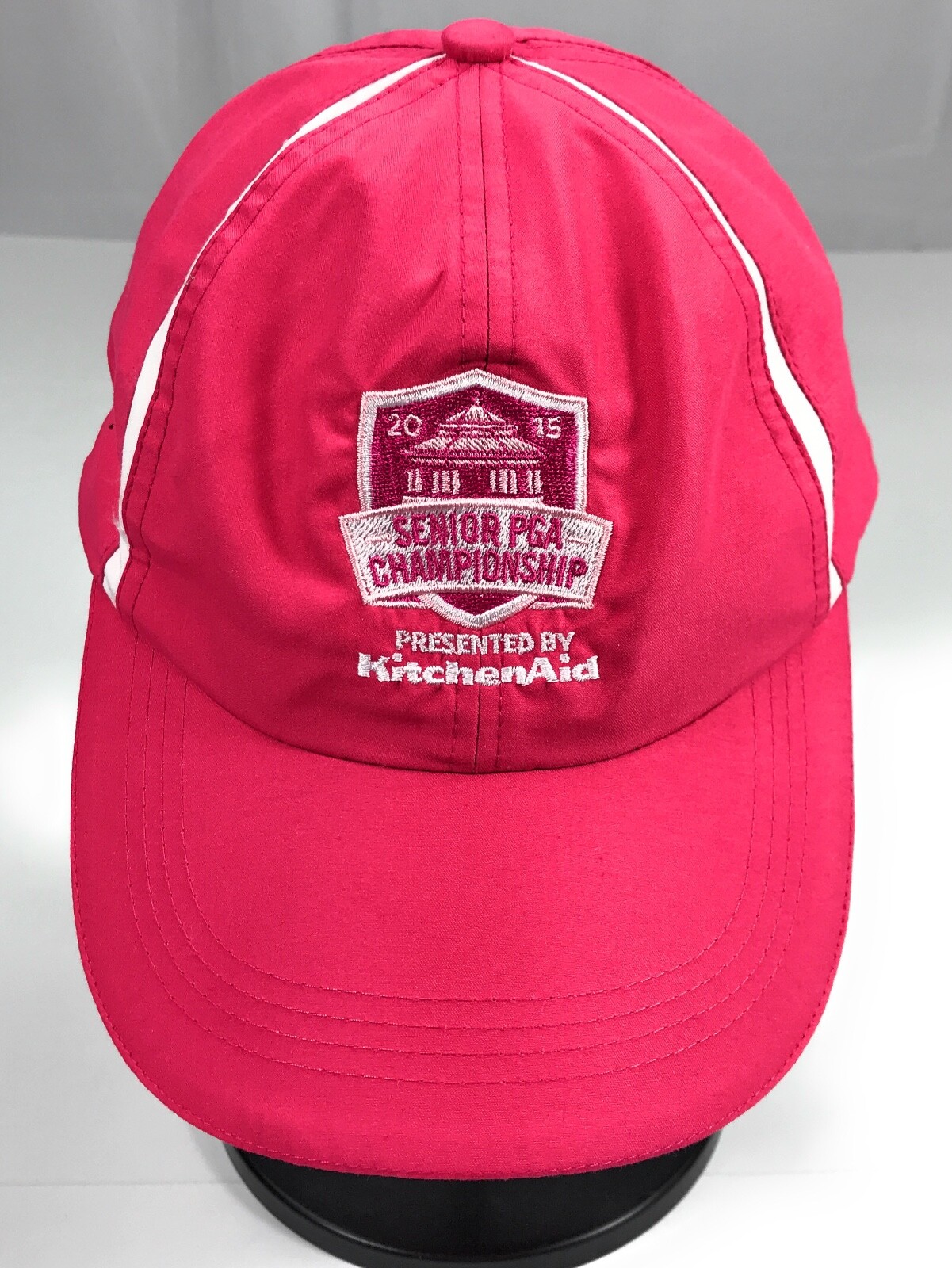 Kate Lord 2015 Senior PGA Championship Strapback Adjustable Pink Baseball Hat