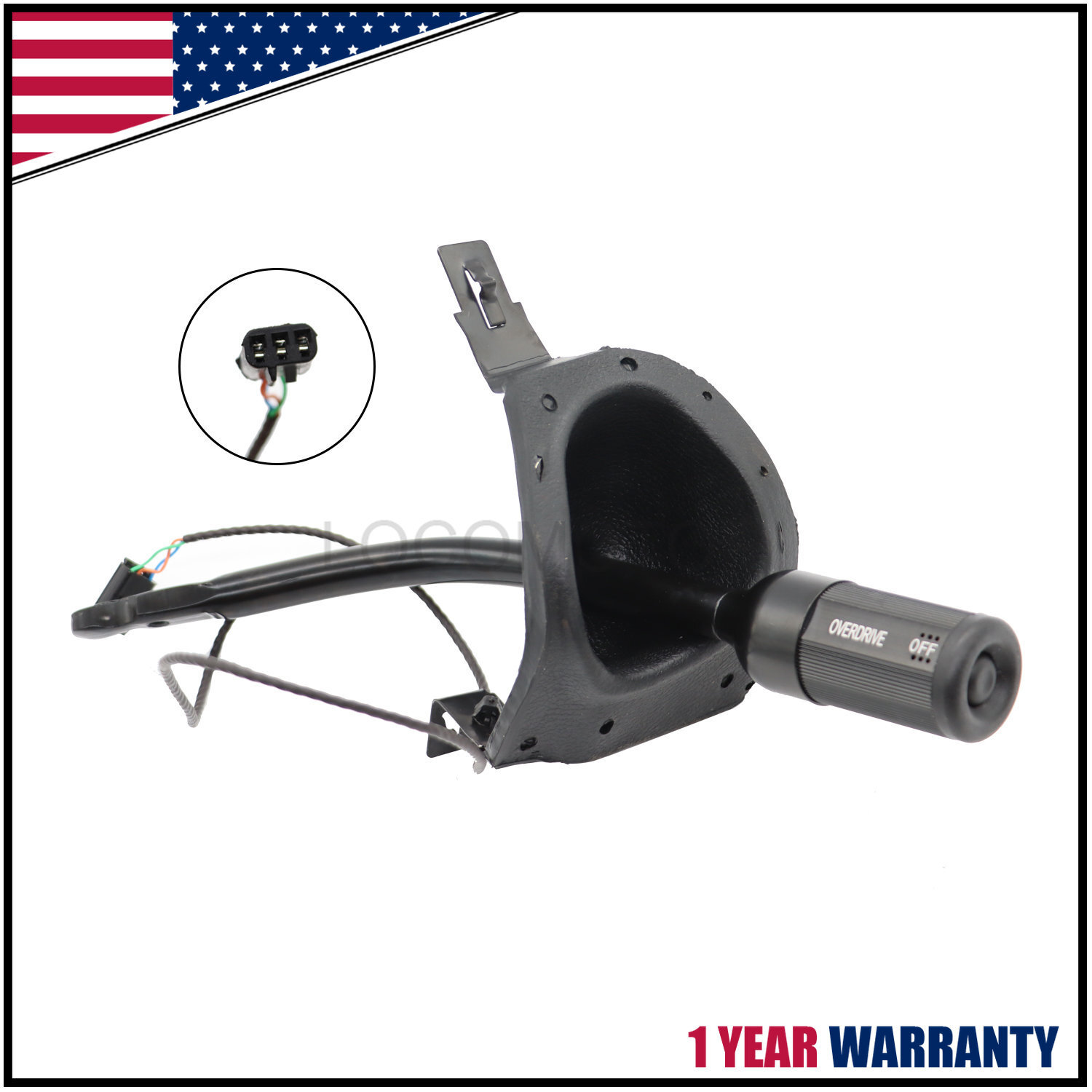 Shifter Lever Arm with Overdrive Switch O/D For Ford F150 F250 F350 F450 F550