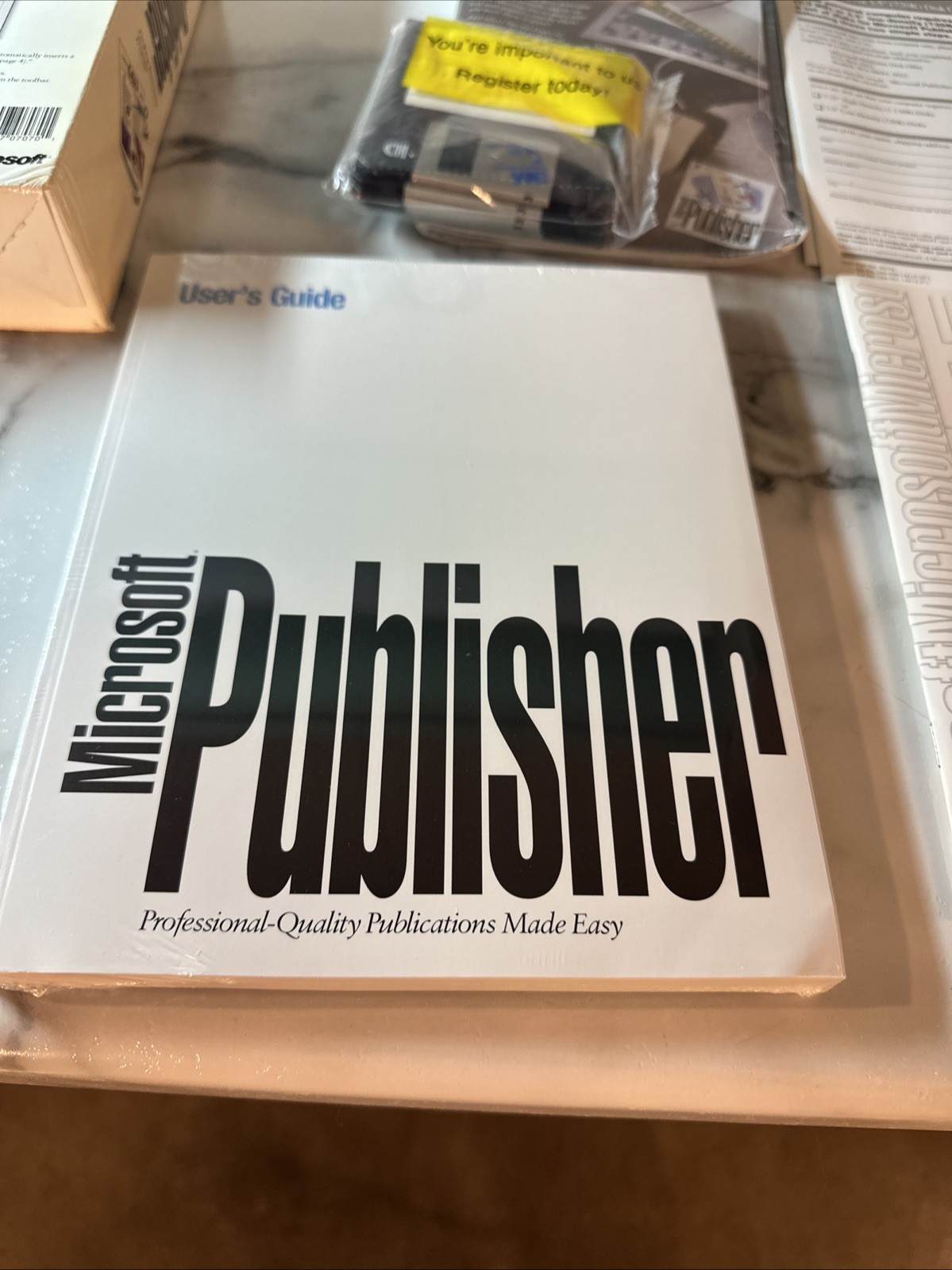 Vintage Microsoft Publisher 2.0 (1993) 3.5" Floppy Disks
