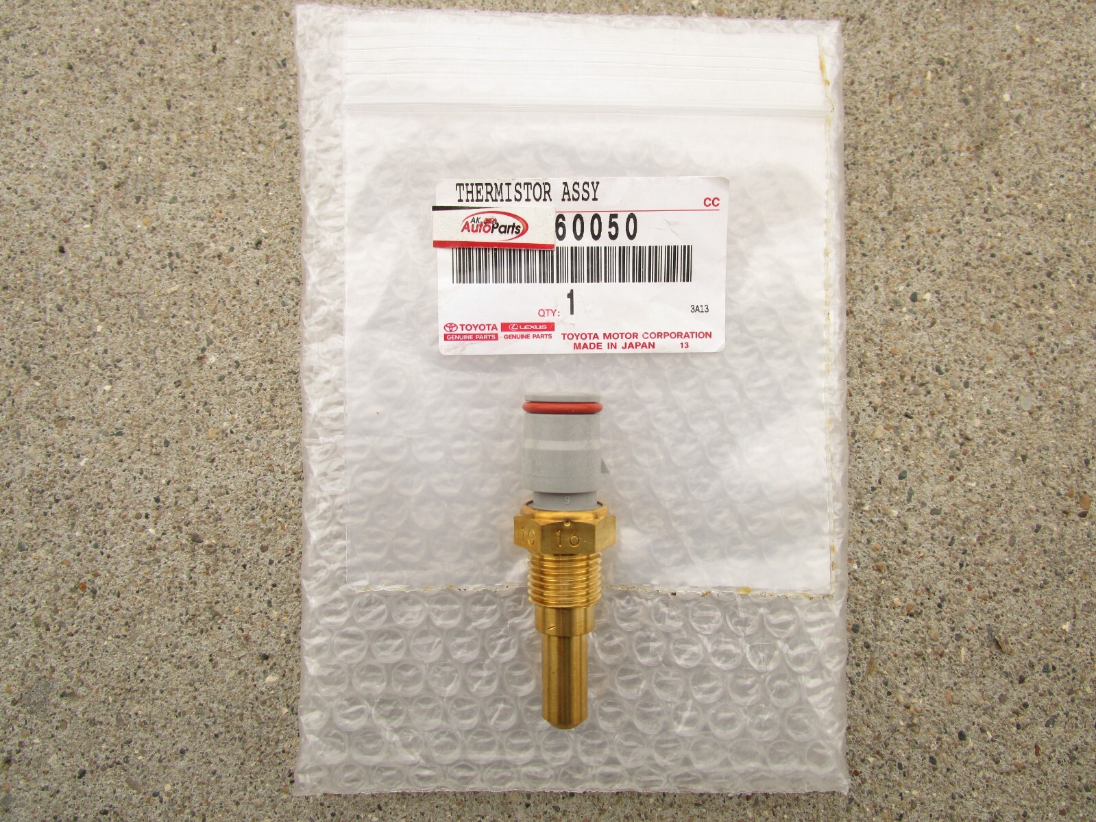 FITS: 93 - 97 TOYOTA LAND CRUISER FZJ80 THERMO COOLANT TEMP SWITCH VALVE OEM NEW