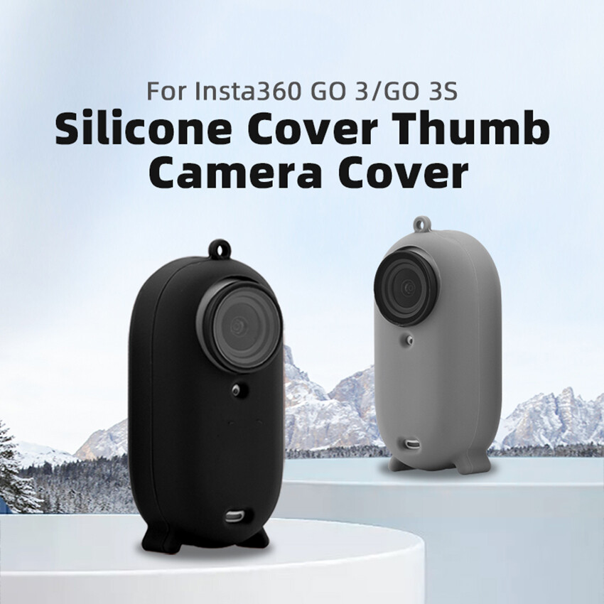For Insta360 Go3/Go 3 Action Camera Silicone Protective Case Dust-proof Cover