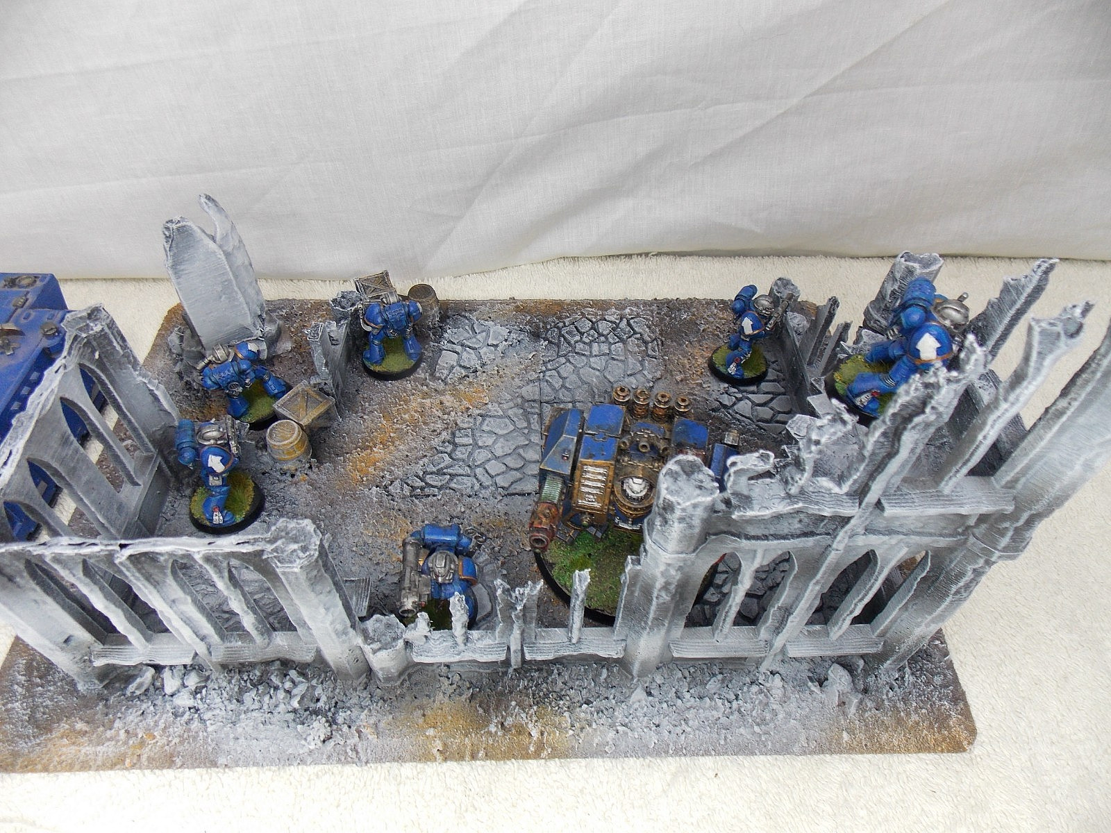WARGAMING TERRAIN PAINTED BUILDING