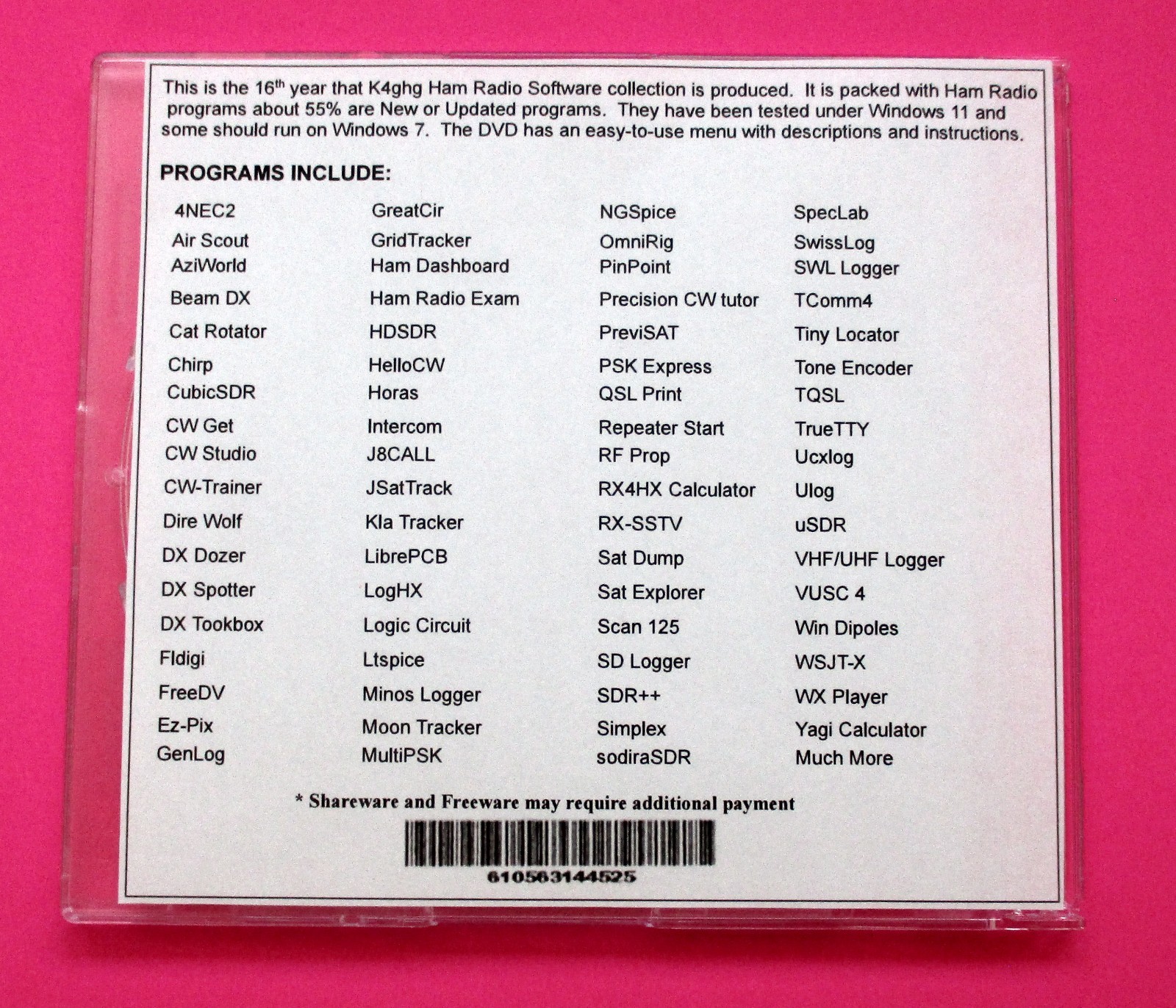 2026 New Ham Radio Software Collection - Sealed DVD Software (Description Below)