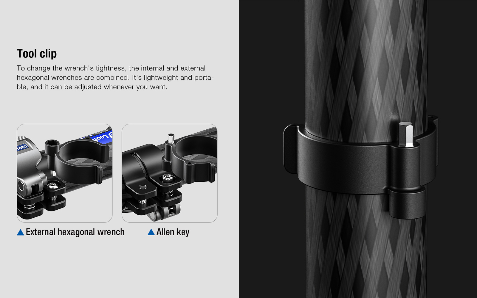 Leofoto MPC-366CL Carbon Fibre Multi-functional Monopod with Quick Positioning