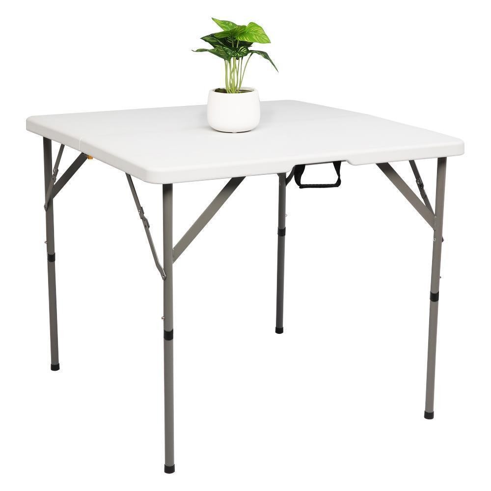 34" Protable Foldable Square Table Camping Hiking Picnic Kitchen Dining Tables