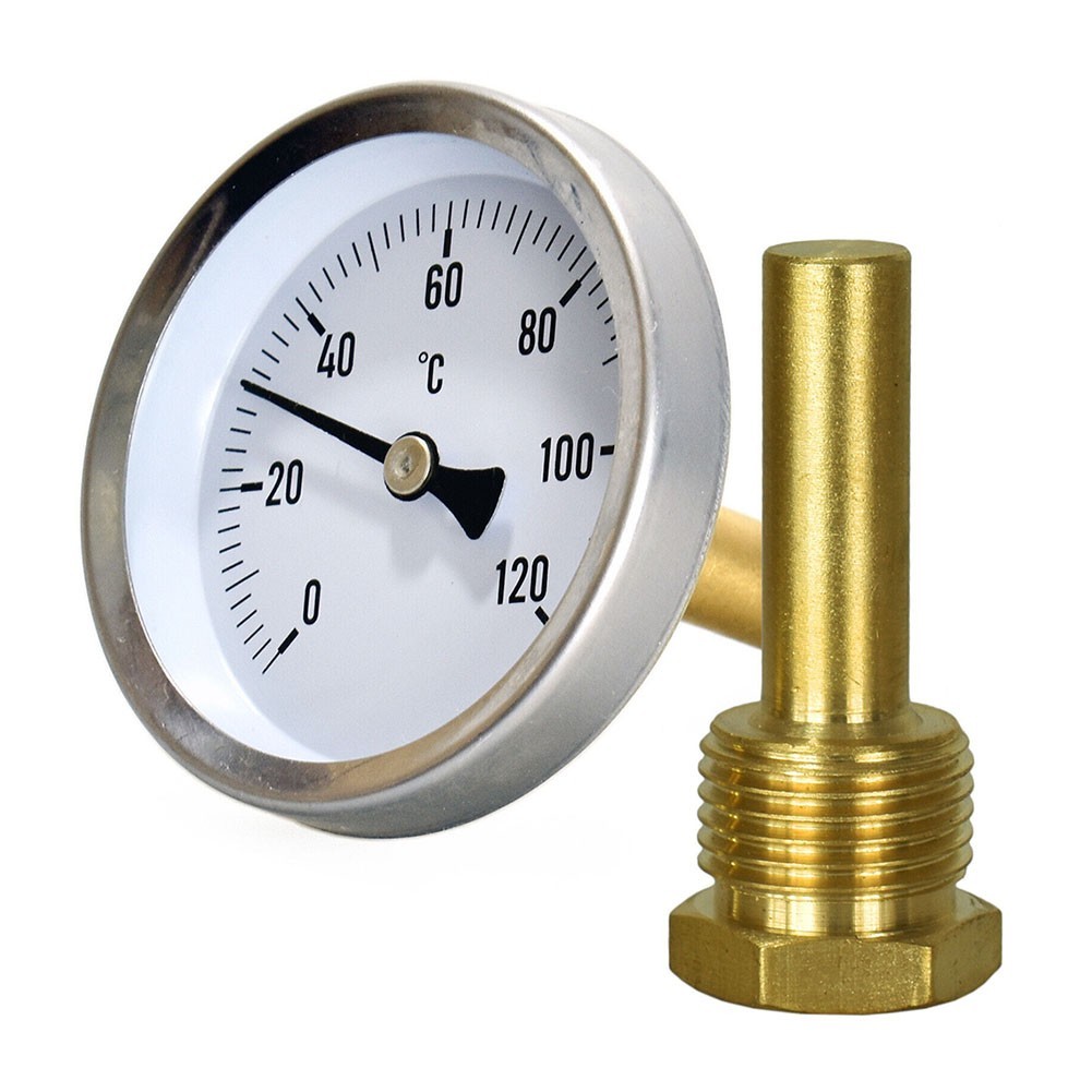 Bimetal Thermometer Thermometer Home Shop Buffer Boiler Control Temperature