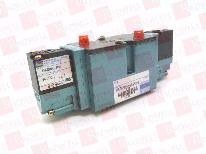 MAC VALVES INC 82A-GC-000-TM-DDAP-1DA / 82AGC000TMDDAP1DA (NEW IN BOX)
