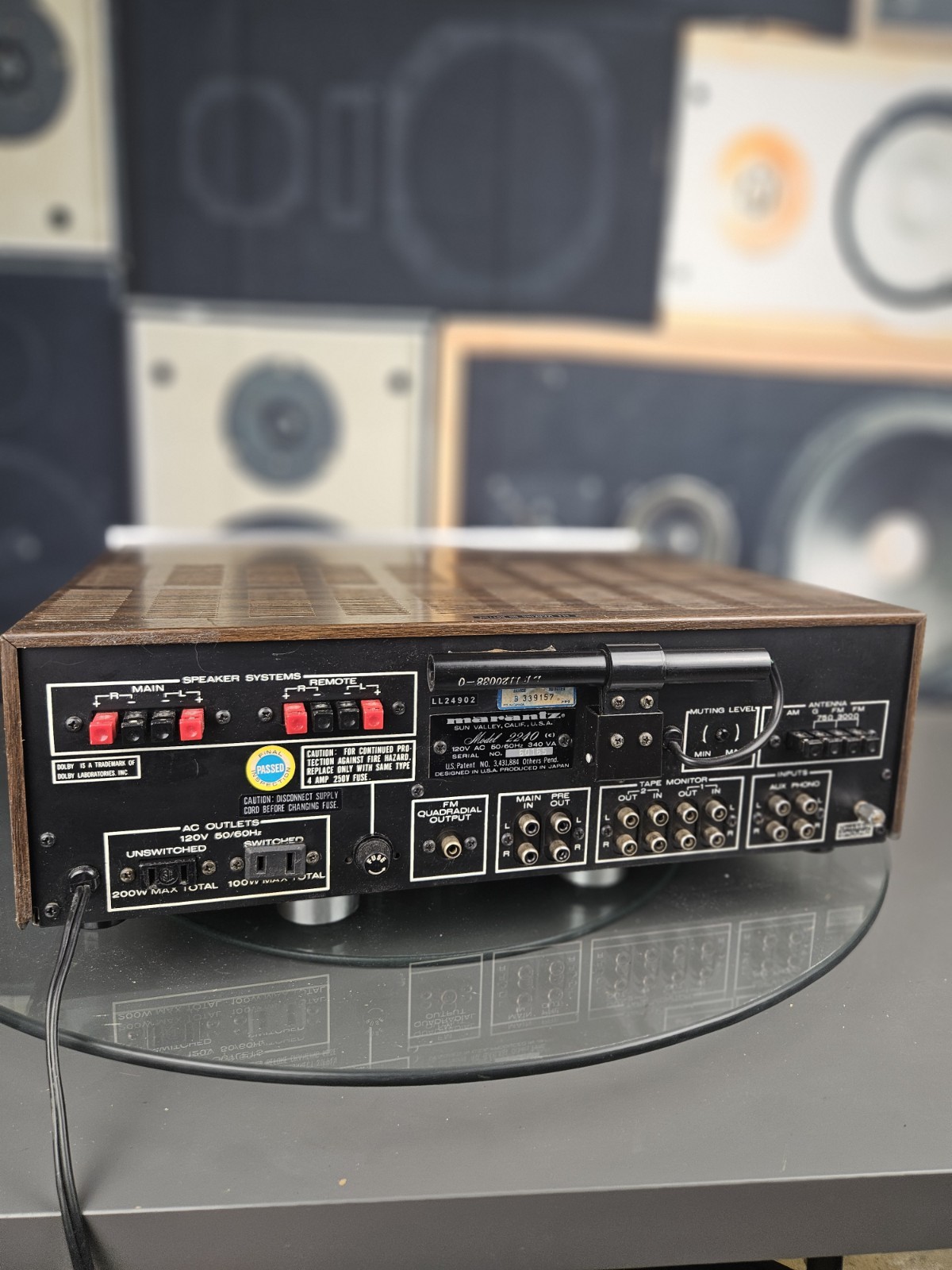 *Fully Recapped* Marantz 2240 AM/FM Stereo Receiver