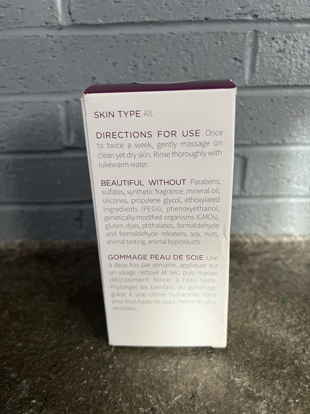 New Gentle Refining Scrub 3 Oz Bottle