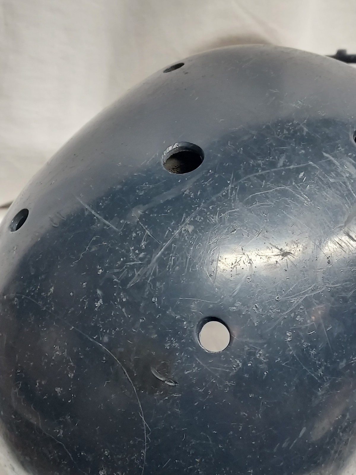 Schutt Youth Softball Batting Helmet Blue with Face Guard one size