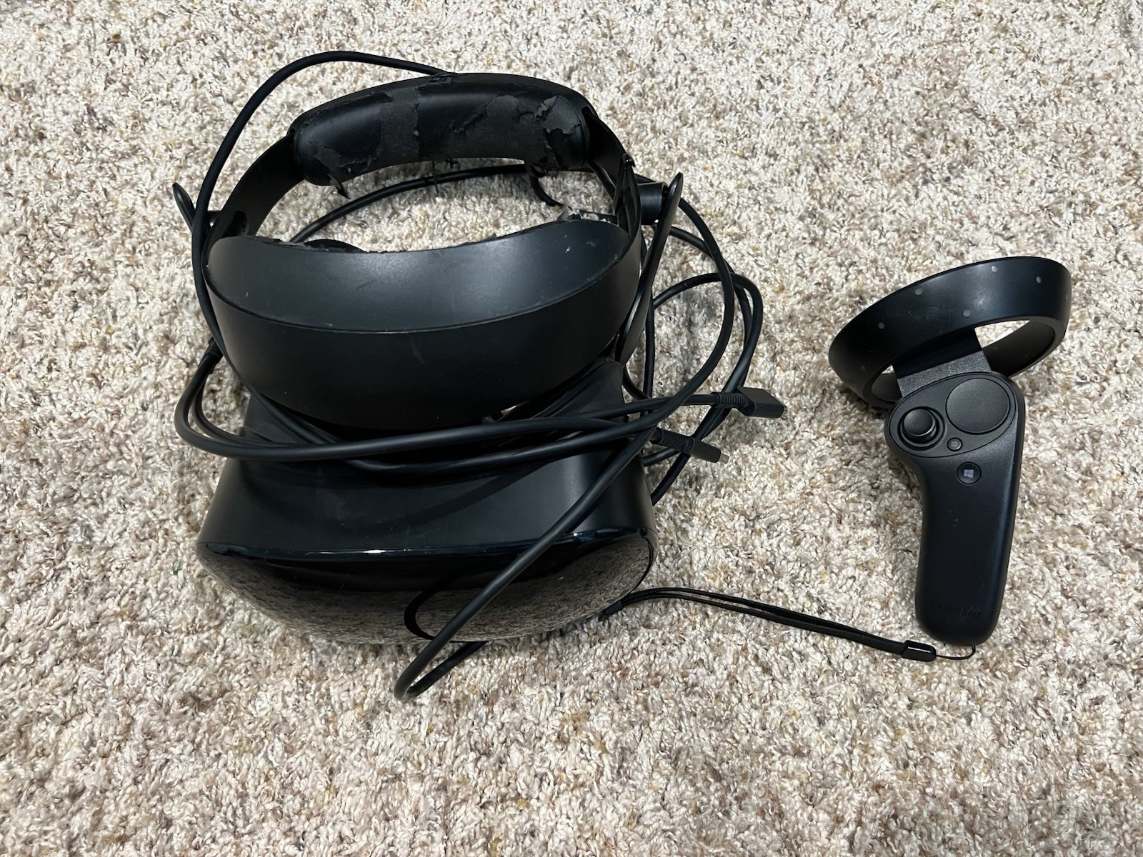 Samsung HMD Odyssey Windows Mixed Reality PC VR Headset Only UNTESTED