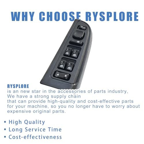 15883323 Driver Side Power Window Switch, Compatible with Chevy Silverado 2003