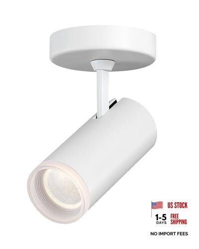 9W LED Ceiling Spotlight Indoor – Adjustable Surface Mount Dimmable White