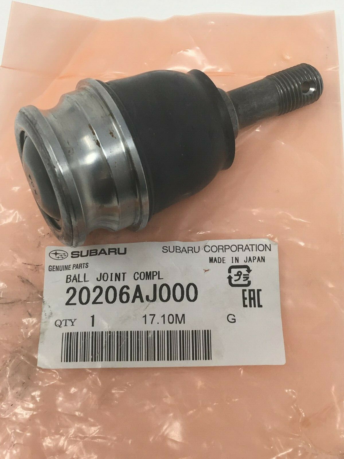 GENUINE SUBARU OUTBACK FORESTER LEGACY IMPREZA FRONT LOWER BALL JOINT 20206AJ000