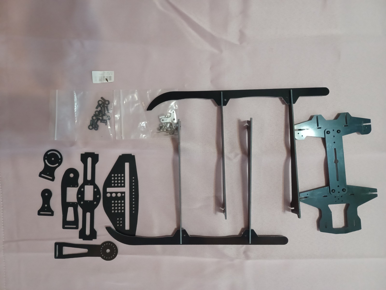 Carbon Fiber Heli/Dome Frame Kit