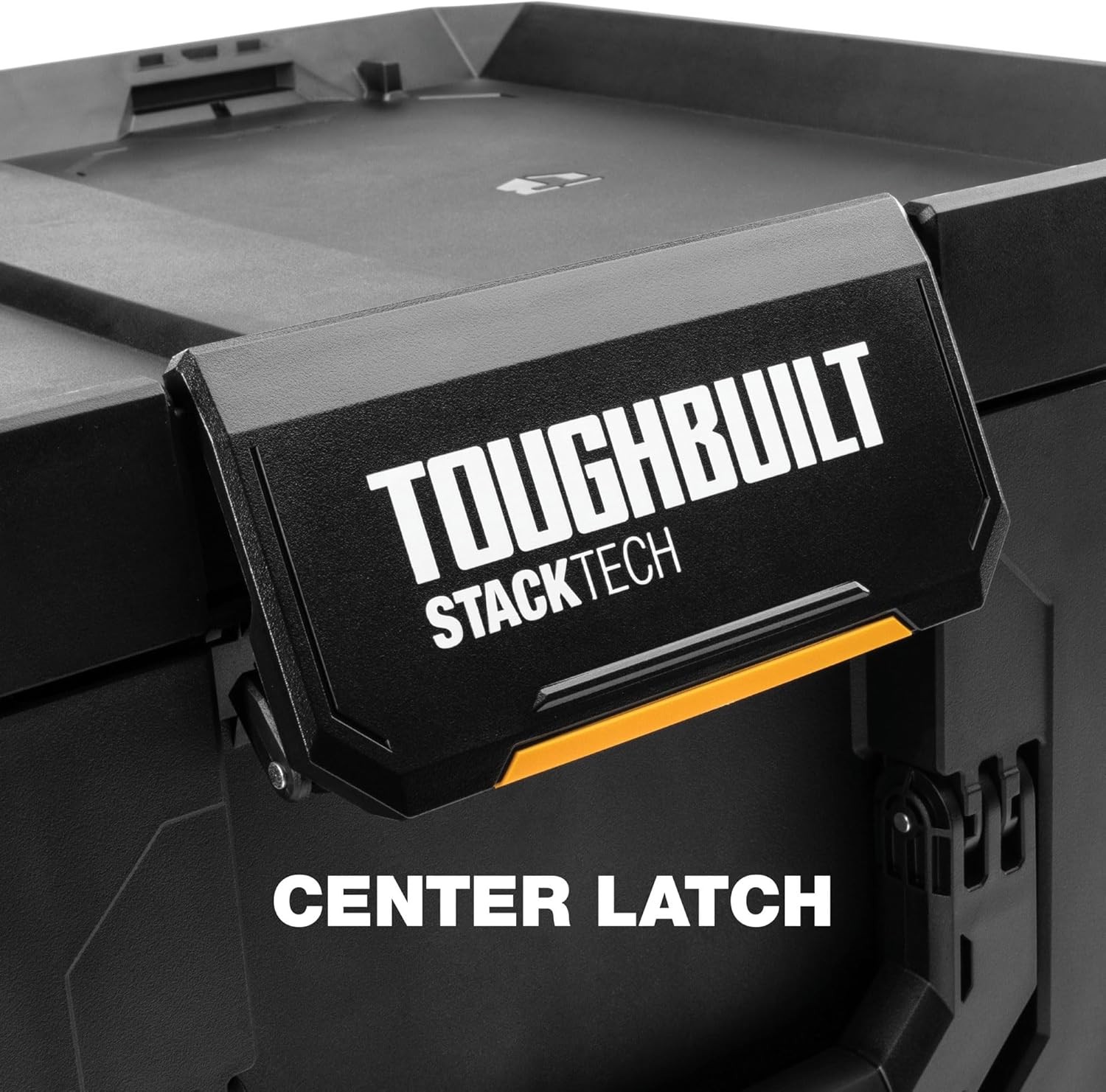 StackTech Large Tool Box W/ Auto-Locking Interface Self-Aligning Top One-Hand