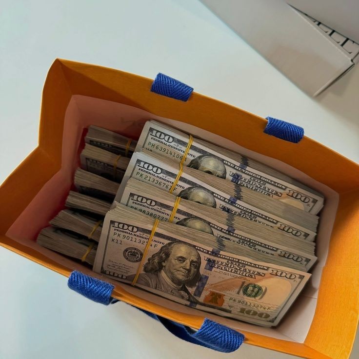 Digital Wallpaper Photo Background Picture Money Bag Cash Dollars Download $0.99