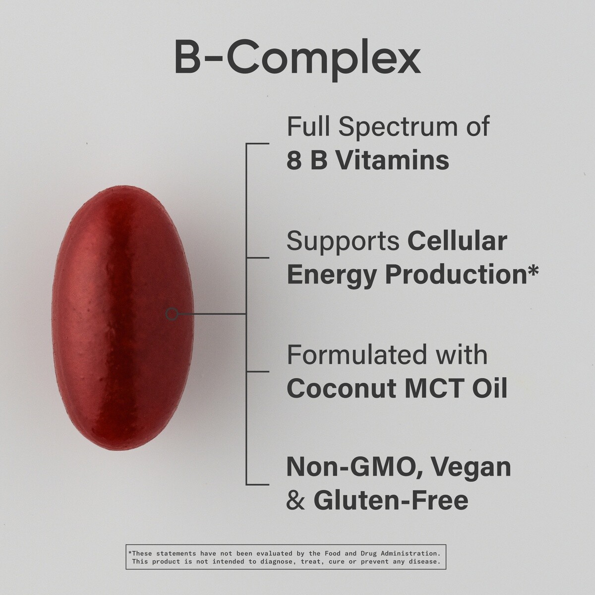 Vitamin B-Complex (60 veggie softgels)