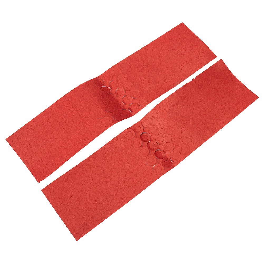 Insulators Paper Hollow Insulating Red 10mm 17mm 2 Sheets 200Pcs