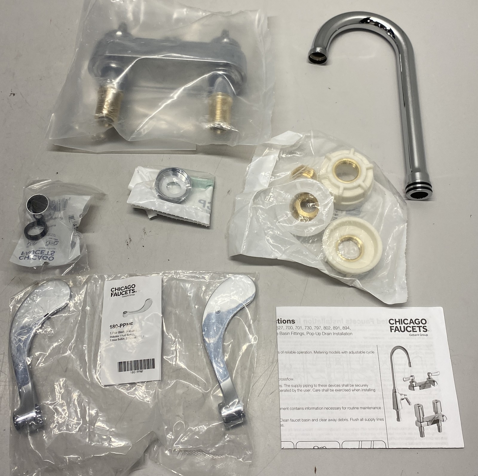 Chicago Faucets 2-Handle Bathroom Faucet 895-317ABCP