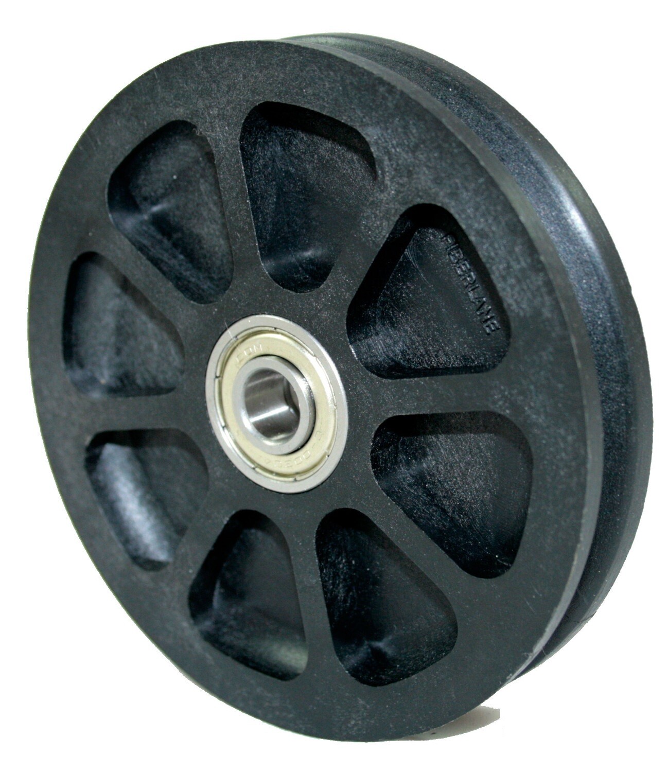 Cable Pulley, two ball bearing, heavy duty / 4 inch (100 mm) Diameter