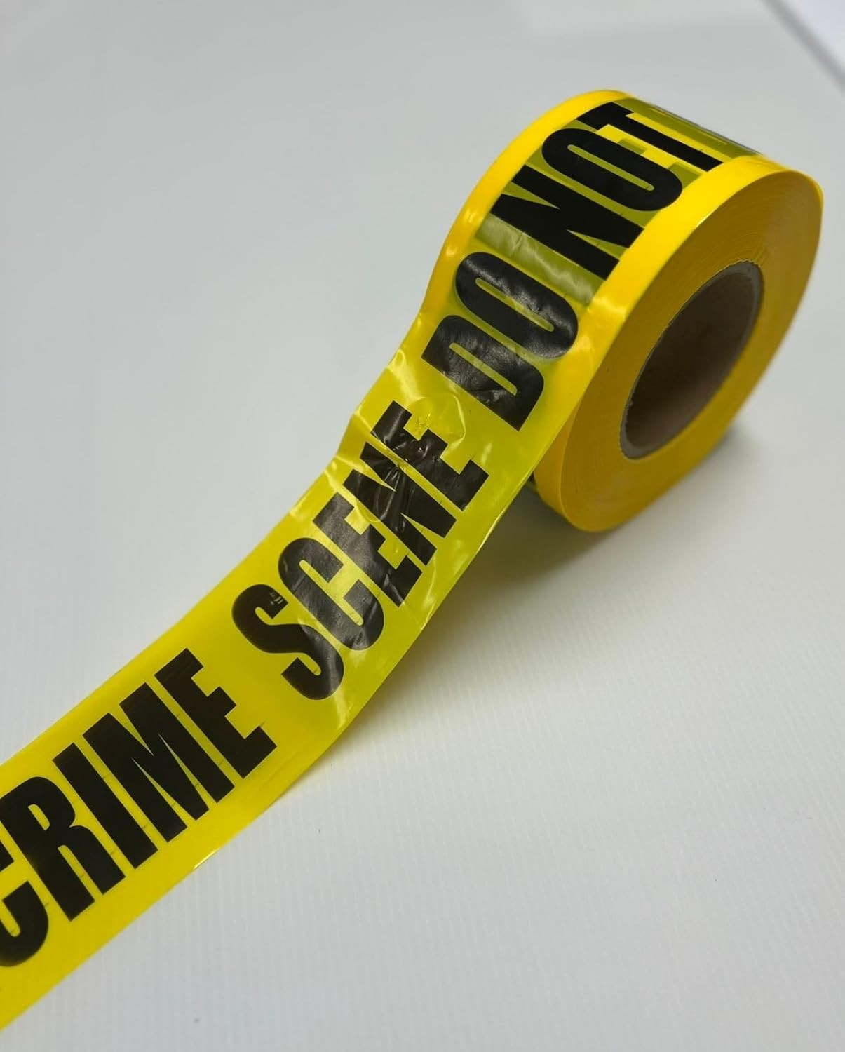 Yellow Crime Scene Do Not Cross Barricade Tape 3"x1000’ 2MIL Weatherproof