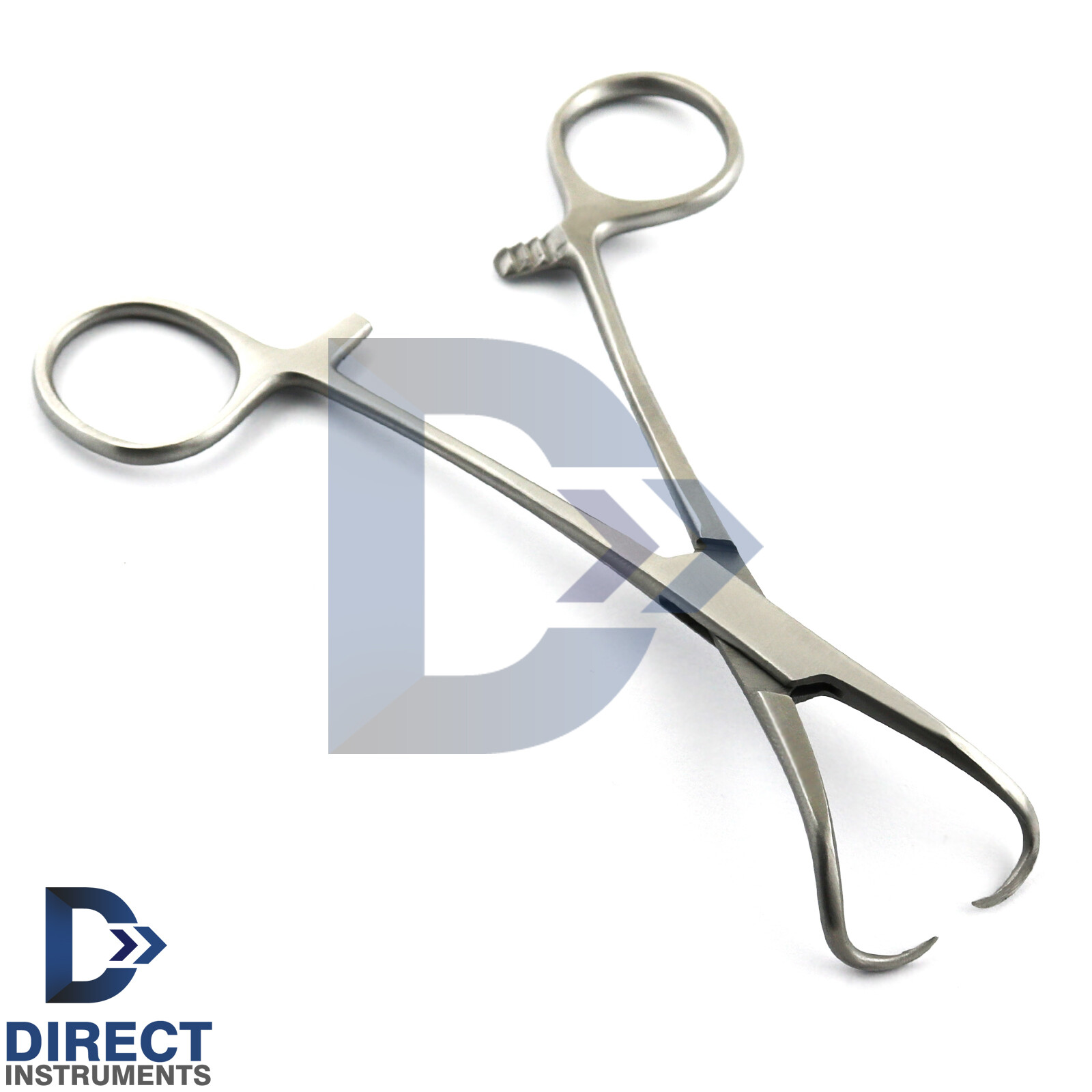 Backhaus Towel Clamp Locking Forceps 5.5'' Grasping Tissue Surgical Veterinary