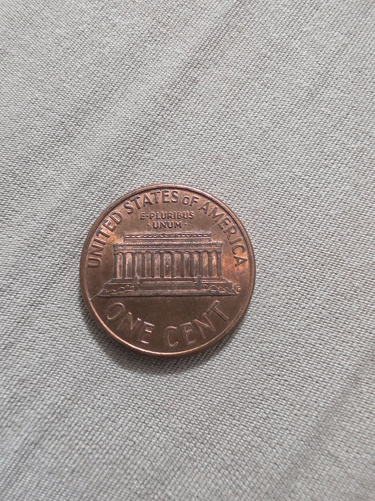 1992 Close AM BN Lincoln Penny