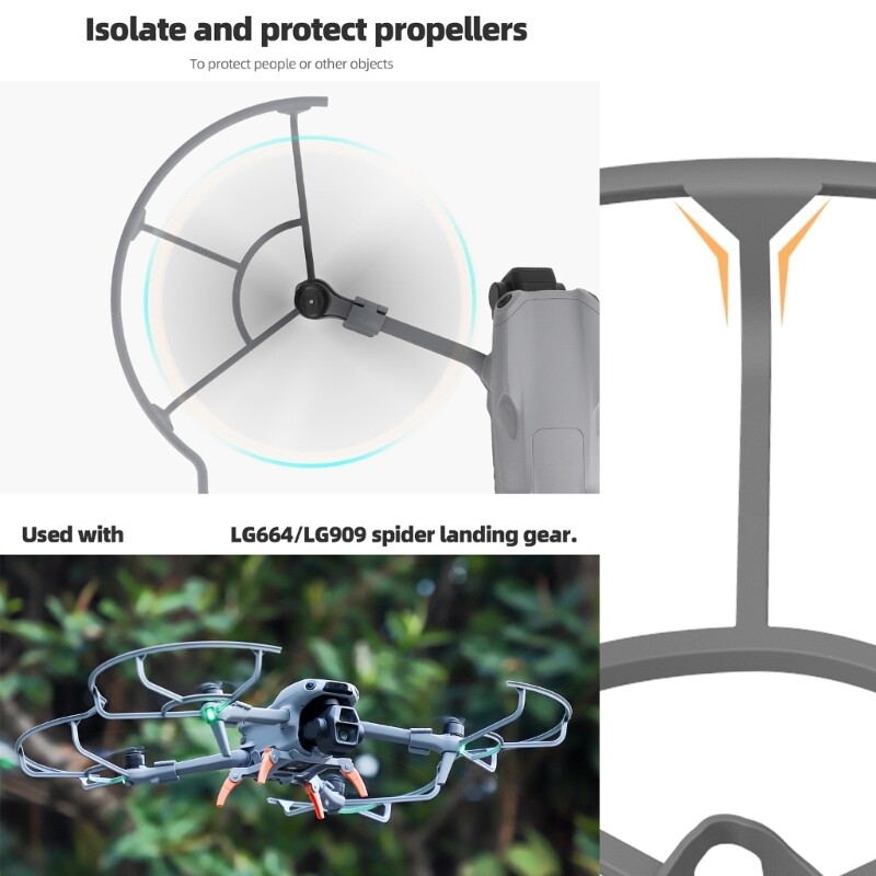 Drones Propellers Guard for AIR 3S/3 Propellers Protector Wing Fan Protective